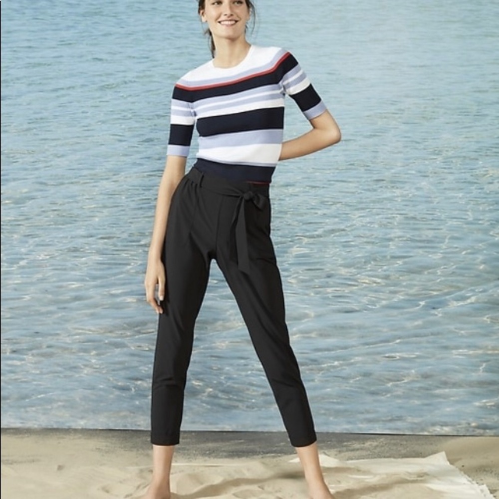 NWT Sz 8 Black BR Performance-Stretch Easy Pant